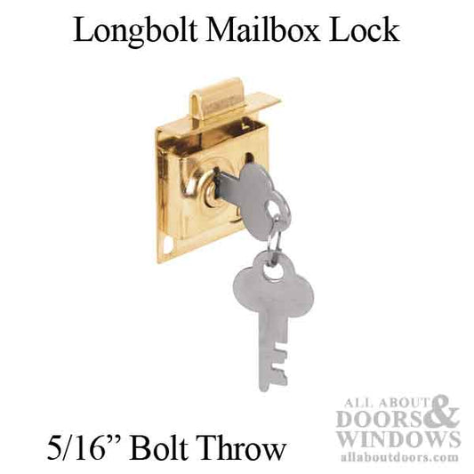 Mailbox Lock 5/16" Long Bolt - 25389 Series