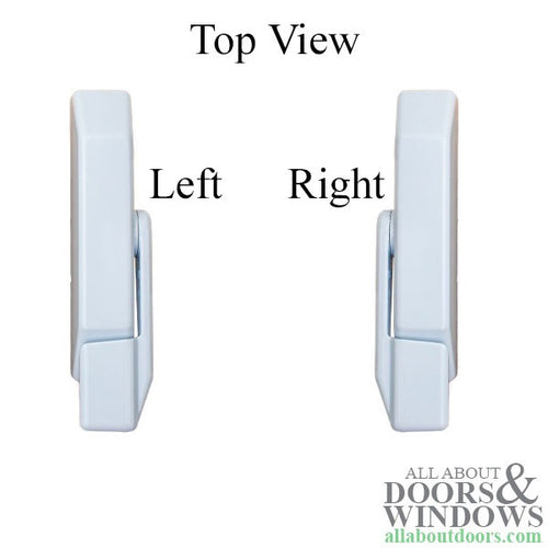 Multi-Point Sash Lock Cover and Handle,  Left Hand  - Choose Color - Multi-Point Sash Lock Cover and Handle,  Left Hand  - Choose Color