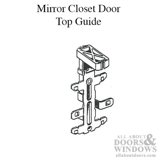 Guide,Top Mirror Door 3-3/4 Long - Cox