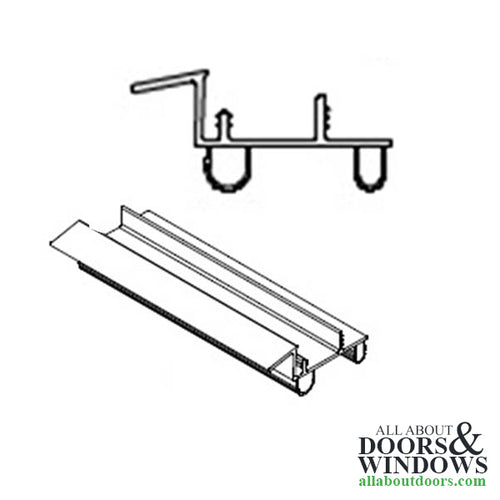 Integrity Hinged Door Sweep, Secondary 2-6 Door  LH - Integrity Hinged Door Sweep, Secondary 2-6 Door  LH