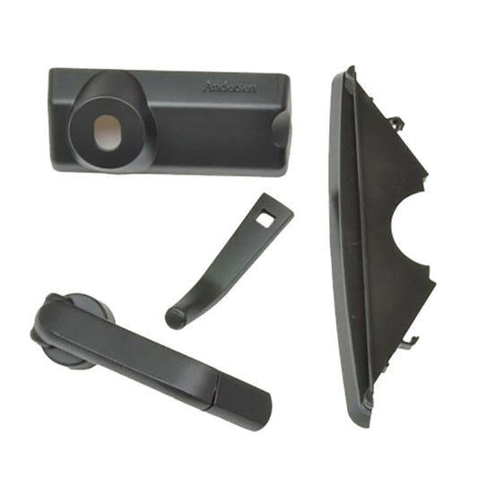 Andersen Casement Window  Handle Pack For 200 And 400 Series Windows Hardware Pack Folding Handle Contemporary Black