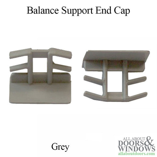 Balance Support, End Cap - Grey