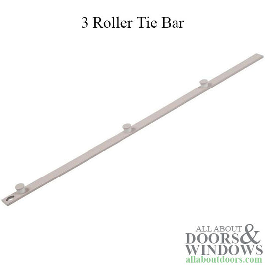 Truth Hardware 3 Roller Tie Bar assembly for Interlock roller 34.9" (886.5mm)