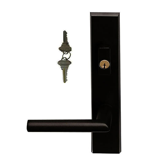 Marvin Contemporary Handle Set, Active Keyed, Various Finishes