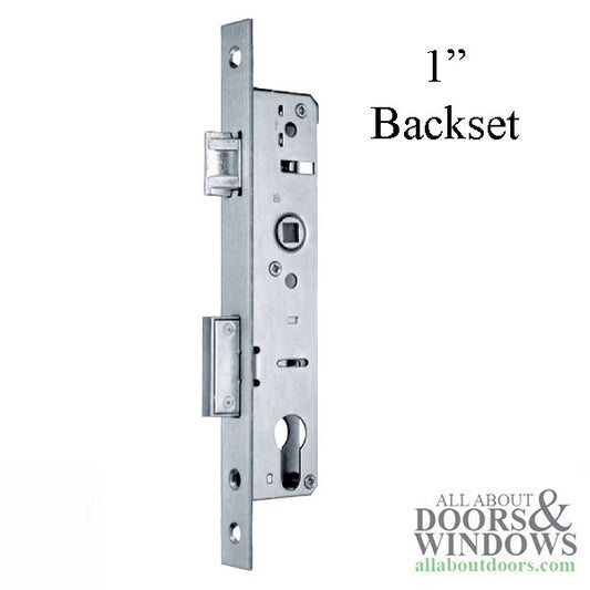 Roto Single Point Mortise lock  16/25/92, 1" backset