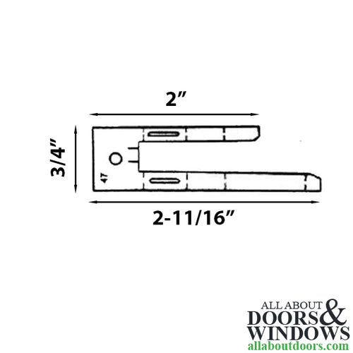 Metal Retaining Clip #47 - Metal Retaining Clip #47