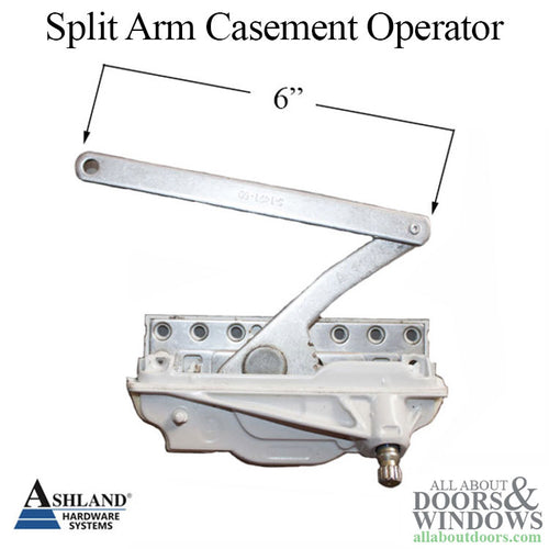 Ashland Optima Dyad, Split Arm Casement Operator, 6-1/16