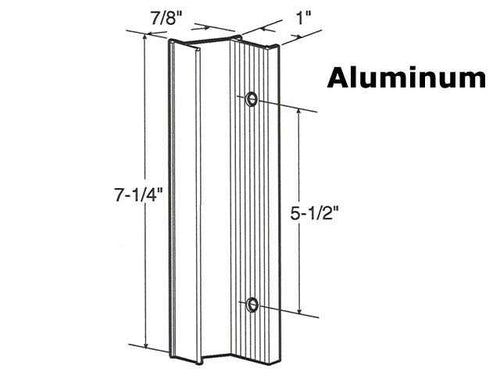 Pull, 5-1/2 Screw Holes, Sliding Glass Door - Pull, 5-1/2 Screw Holes, Sliding Glass Door