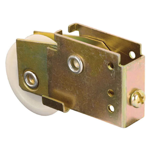 Roller Assembly for Sliding Patio Doors with Adjustable Steel Housing 1.5 Inch Nylon Ball Bearing Wheel Diameter