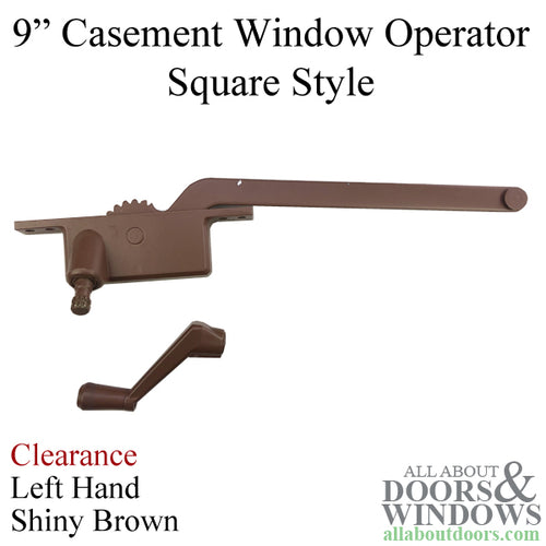 Casement Window Operator, 9