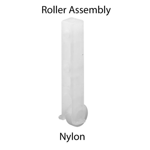 Roller Assembly (Flat) - Sliding Windows, Vertical Rail - Nylon - Roller Assembly (Flat) - Sliding Windows, Vertical Rail - Nylon