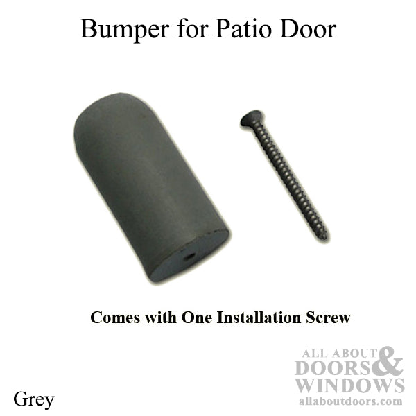 Bumper, 2 Inch, Pella Patio Door - Gray - Bumper, 2 Inch, Pella Patio Door - Gray