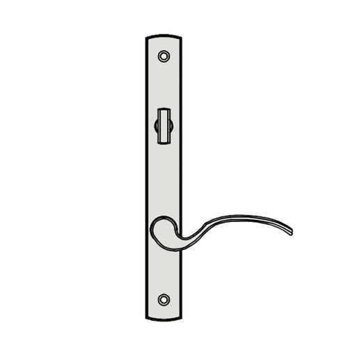 Truth Sentry Lock Handle Set, Traditional, Painted over Zinc, White - Truth Sentry Lock Handle Set, Traditional, Painted over Zinc, White