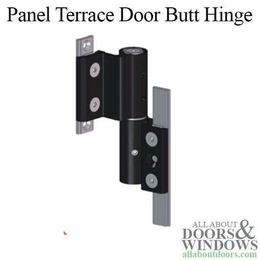 Traco Magnum Panel Butt Hinge, Clamp Style Euro Groove Adjustable