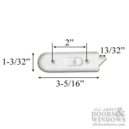 Tilt in Latch,  5000 Series Window - White - Tilt in Latch,  5000 Series Window - White