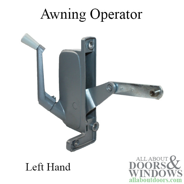 Awning Operator for old tucker Windows - Left - Aluminum - Awning Operator for old tucker Windows - Left - Aluminum