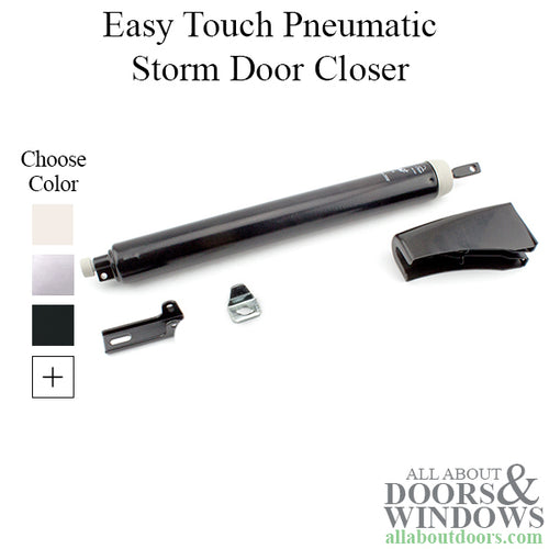 Easy Touch Pneumatic Storm Door Closer - Easy Touch Pneumatic Storm Door Closer