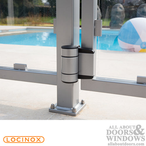 Dino 180 Degree Double Bearing Locinox Gate Hinge - Choose Color - Dino 180 Degree Double Bearing Locinox Gate Hinge - Choose Color
