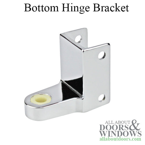 Partition Panel Top Hinge Bracket Fits 1.25 Inch Pilaster - Partition Panel Top Hinge Bracket Fits 1.25 Inch Pilaster