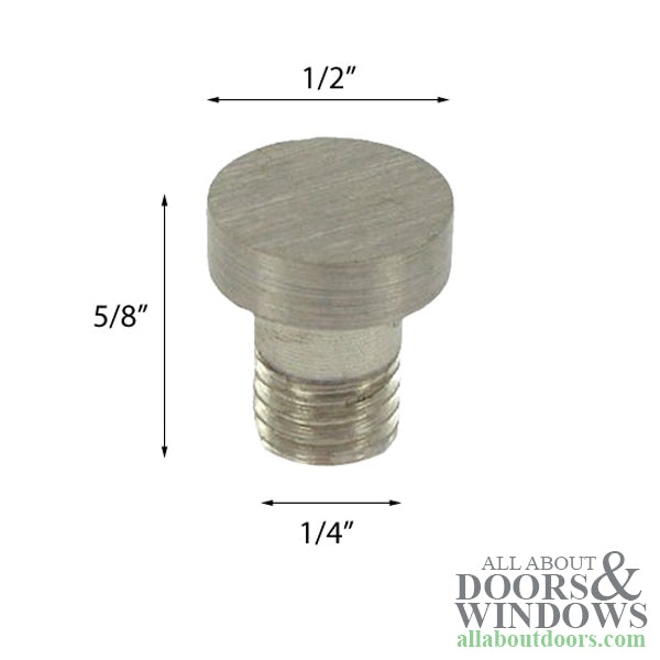 Extended Button Tips for Brass Hinges - Choose your Finish - Extended Button Tips for Brass Hinges - Choose your Finish