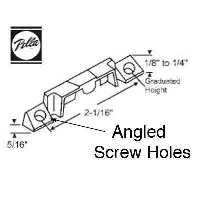 Pella Pro Line Series Double Hung Window Sash Lock 1-7/8