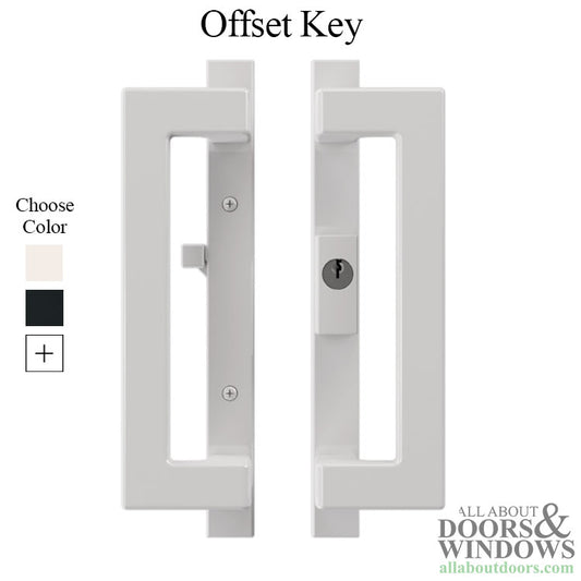 Amesbury Truth Door Handle For Sliding Patio Door Handle Keyed Cylinder Modern Contemporary Door Handle
