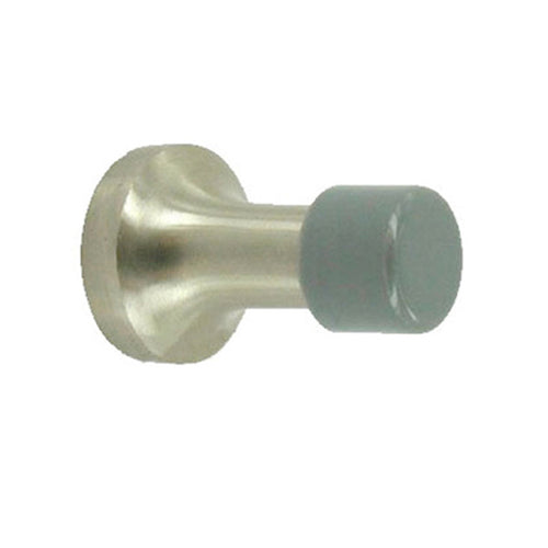 Baseboard Door Bumper 1 Inch Polished Brass - Baseboard Door Bumper 1 Inch Polished Brass