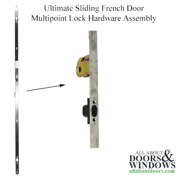 Marvin Multi-lock Hardware French / Ultimate Sliding French Door - Marvin Multi-lock Hardware French / Ultimate Sliding French Door