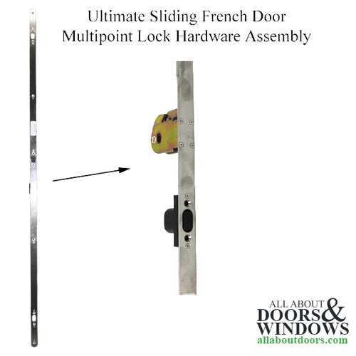 Marvin Multi-lock Hardware French / Ultimate Sliding French Door - Marvin Multi-lock Hardware French / Ultimate Sliding French Door