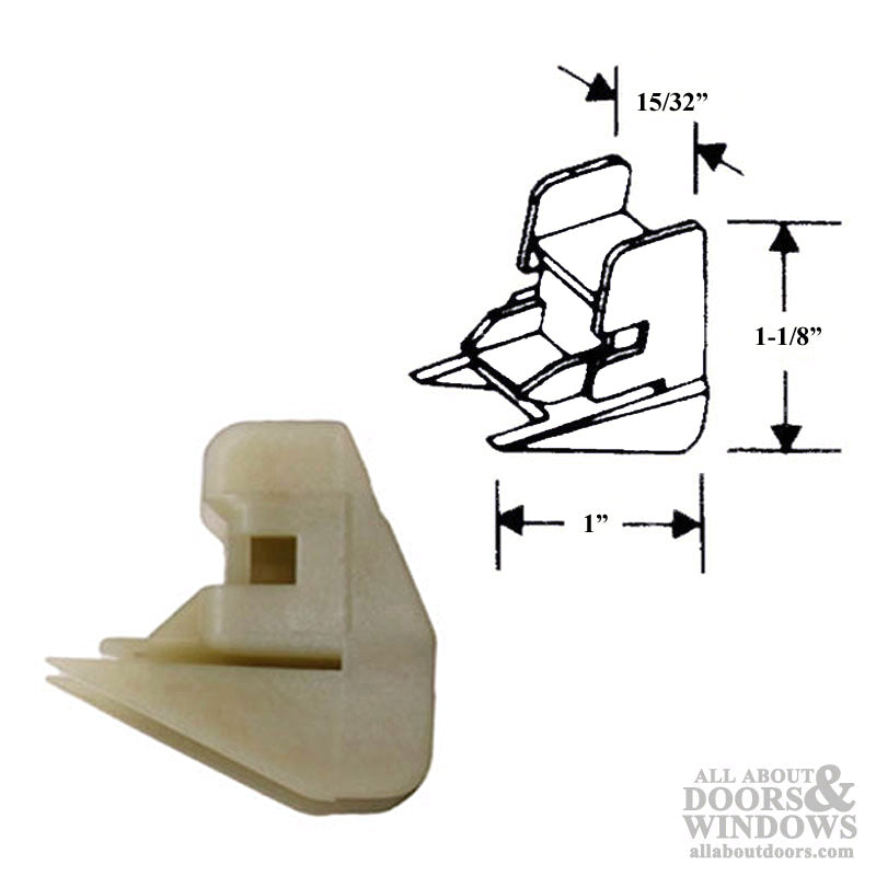 Columbia Channel Balance Bottom Shoe Bracket - Columbia Channel Balance Bottom Shoe Bracket