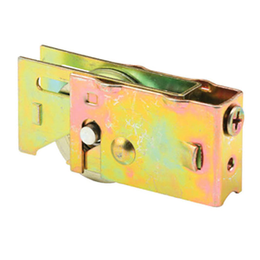 Sliding Patio Door Roller With Adjustable Steel Plain back Housing 1.25 Inch Steel Wheels