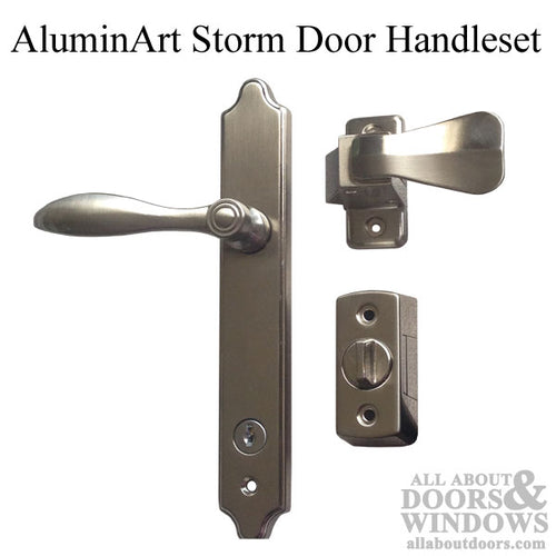 AluminArt Lever Handle Kit for Storm Door - AluminArt Lever Handle Kit for Storm Door