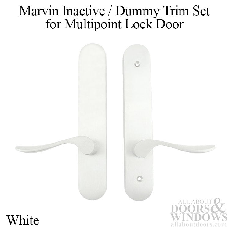 Marvin Inactive / Dummy Trim for Passive door - White - Marvin Inactive / Dummy Trim for Passive door - White