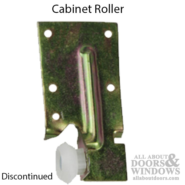 Discontinued - ROLLER, MONO - RAIL, Center DRAWER, 3/4 WHEEL DIA - Discontinued - ROLLER, MONO - RAIL, Center DRAWER, 3/4 WHEEL DIA