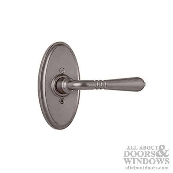 Weslock Legacy 2700-Y-P Passage Lever - Weathered Pewter - Weslock Legacy 2700-Y-P Passage Lever - Weathered Pewter