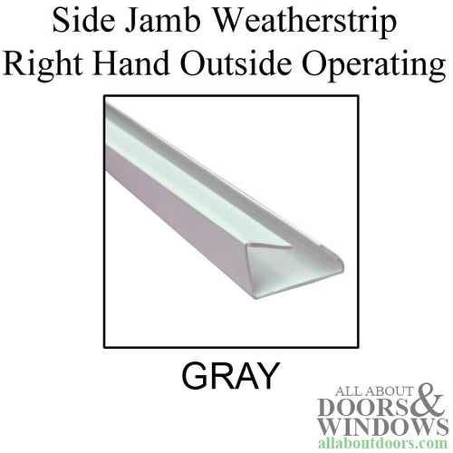 Andersen Right Hand Outside Operating Side Jamb Weatherstrip - 6'8