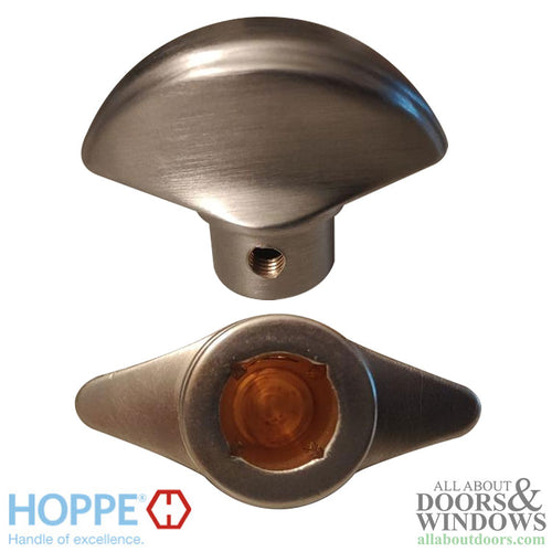 HOPPE HLS9000 Series Crescent Knob Thumbturn for Sliding Door - HOPPE HLS9000 Series Crescent Knob Thumbturn for Sliding Door