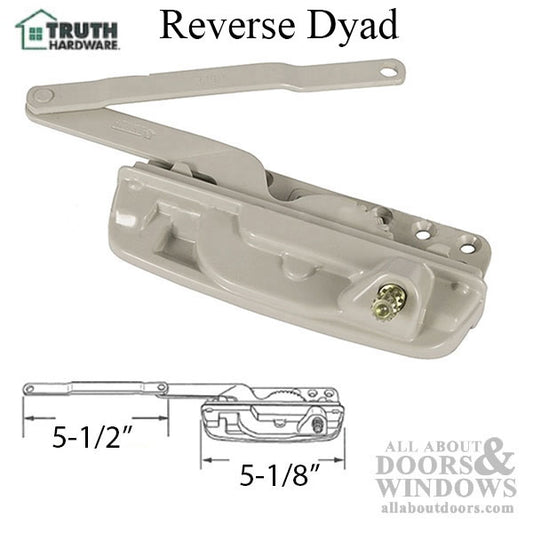 Sill Mounted Reverse Dyad Casement Operators - Right  Hand