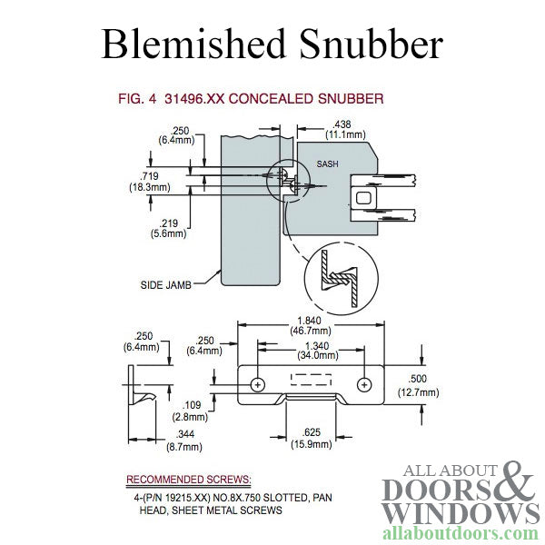 Blemished Snubber, E-Gard - Blemished Snubber, E-Gard