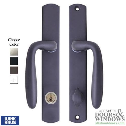 Botticelli Keyed Entry, Winkhaus Sliding Door Hardware Trim - Botticelli Keyed Entry, Winkhaus Sliding Door Hardware Trim