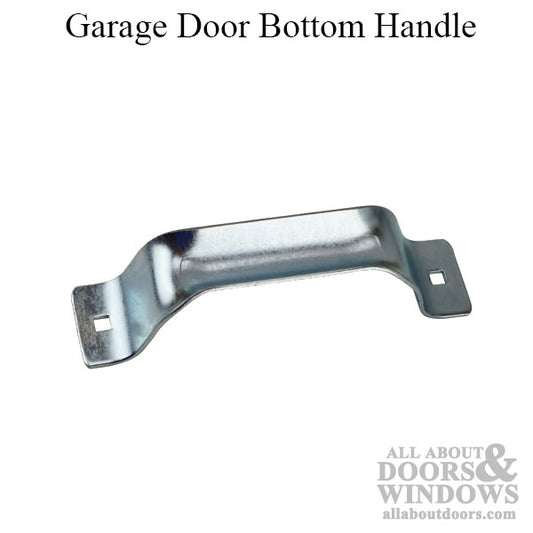 Discontinued - Garage door pull handle 5-9/16 - Bottom Lift - Zinc Plated