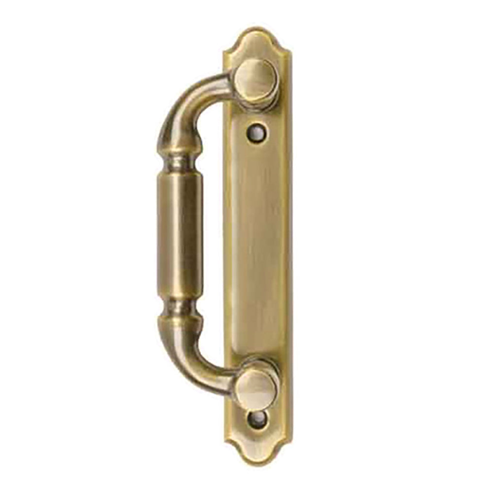 Andersen Frenchwood Gliding Door - Handle - Covington - Left Interior/Right Exterior - Antique Brass - Andersen Frenchwood Gliding Door - Handle - Covington - Left Interior/Right Exterior - Antique Brass