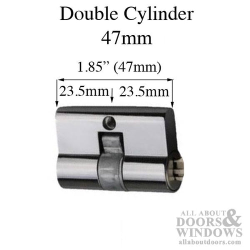 Whitco Euro Type Wafer Disc Keyed Double Cylinder - Whitco Euro Type Wafer Disc Keyed Double Cylinder