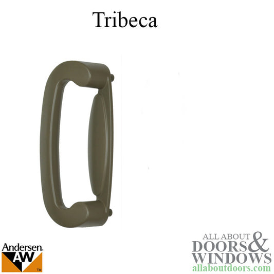 Andersen Tribeca 2-Panel Exterior Trim Hardware - Stone