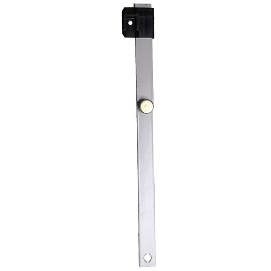 Tie Bar 7-3/4 inch with 1 roller and  black plastic guide