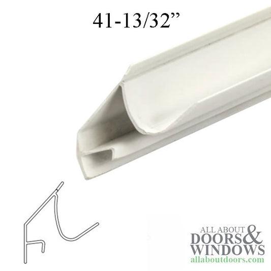 Andersen Perma-Shield Narrowline Glazing Bead, 3/8 glass Lower Rails - White