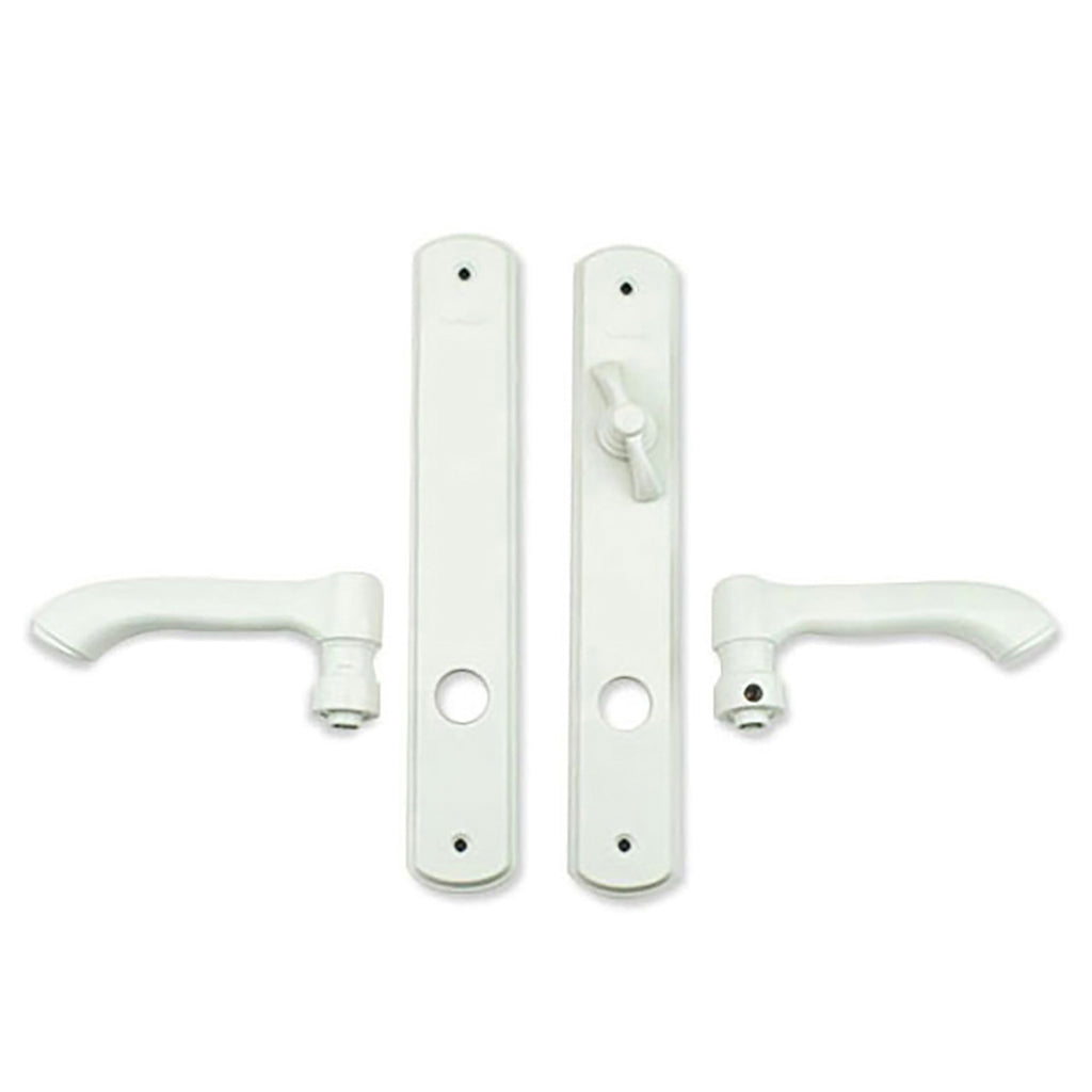 Andersen Albany Active / Passive Double Hinged Door Hardware Set - White - Andersen Albany Active / Passive Double Hinged Door Hardware Set - White