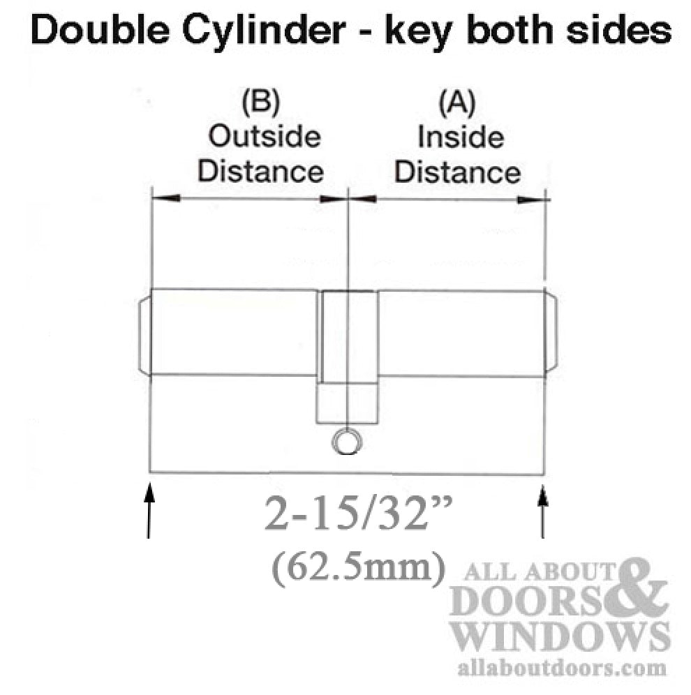 Whitco Keyed Profile Cylinder Key / Key for MK2 / MK3 Lock - Whitco Keyed Profile Cylinder Key / Key for MK2 / MK3 Lock