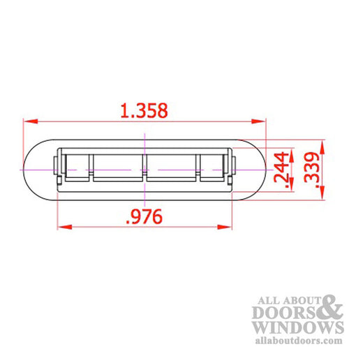 Weep Hole Cover - Choose Color - Weep Hole Cover - Choose Color