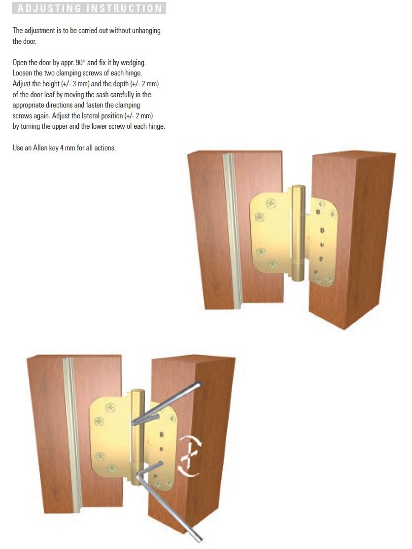 Hinge, All in one (V-H) Inswing Door HInge - Silver - Sold Out - Hinge, All in one (V-H) Inswing Door HInge - Silver - Sold Out